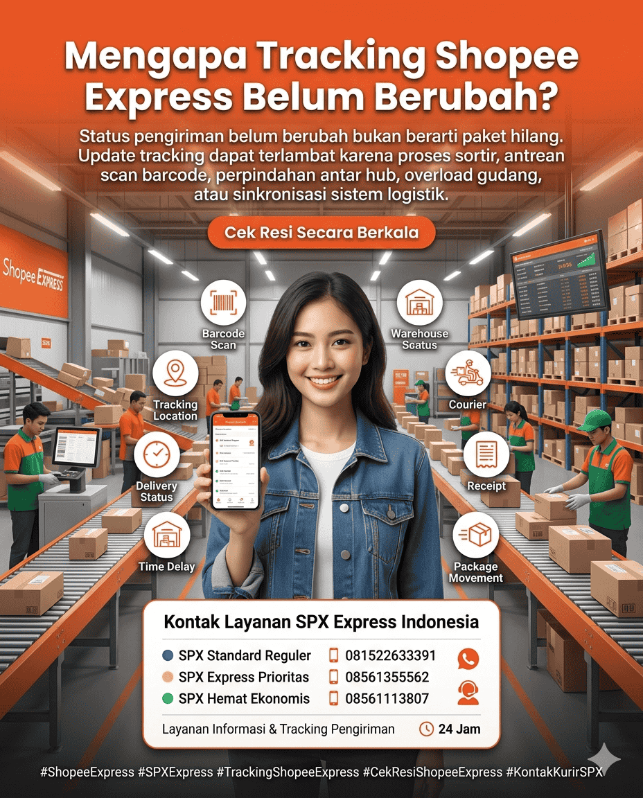 Cara cek nomor kurir spx di 081522633391 | Spx express info